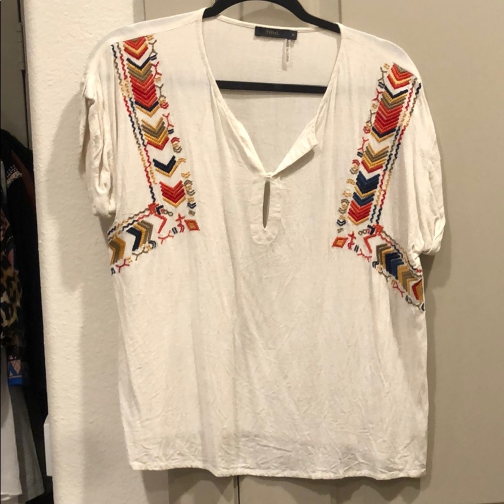 Cute embroidered top from THML